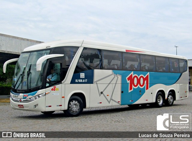 Auto Viação 1001 RJ 108.617 na cidade de Campos dos Goytacazes, Rio de Janeiro, Brasil, por Lucas de Souza Pereira. Número da foto: #12942549.
