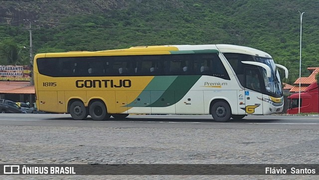 Empresa Gontijo de Transportes 18115 na cidade de Milagres, Bahia, Brasil, por Flávio  Santos. Número da foto: #12942365.