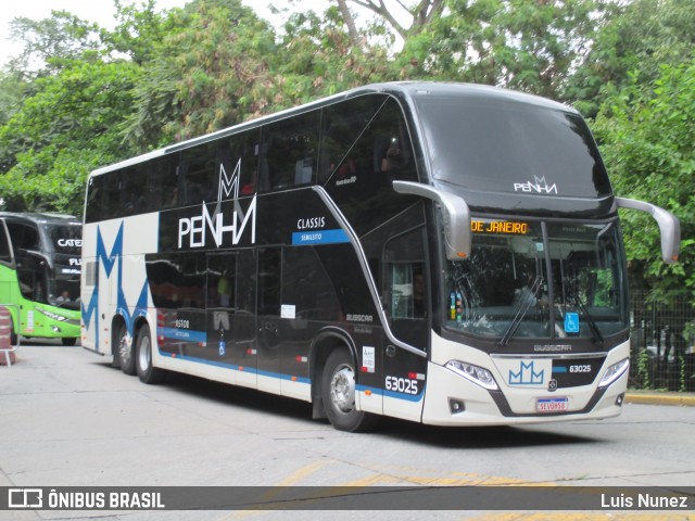 Empresa de Ônibus Nossa Senhora da Penha 63025 na cidade de São Paulo, São Paulo, Brasil, por Luis Nunez. Número da foto: #12942903.