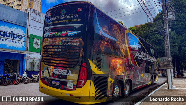 Expresso Pernambuco Turismo 24.007 na cidade de Belém, Pará, Brasil, por Leonardo Rocha. Número da foto: #12943318.