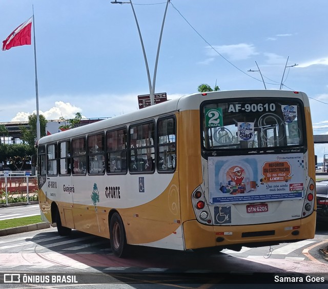 Viação Forte AF-90610 na cidade de Belém, Pará, Brasil, por Samara Goes. Número da foto: #12942643.