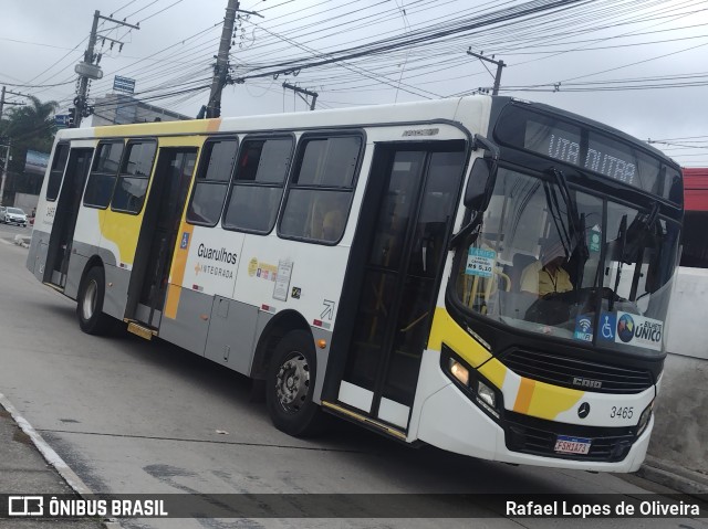 Viação Campo dos Ouros 3465 na cidade de Guarulhos, São Paulo, Brasil, por Rafael Lopes de Oliveira. Número da foto: #12942481.