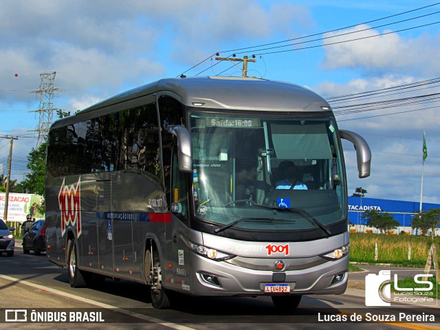 Auto Viação 1001 RJ 108.1107 na cidade de Campos dos Goytacazes, Rio de Janeiro, Brasil, por Lucas de Souza Pereira. Número da foto: #12942559.