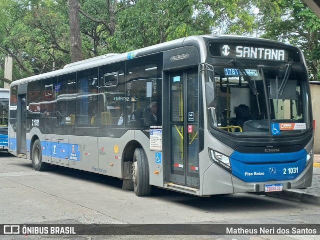 Sambaíba Transportes Urbanos 2 1031 na cidade de São Paulo, São Paulo, Brasil, por Matheus Neri dos Santos. Número da foto: #12942685.
