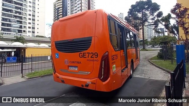 Viação Cidade Sorriso >> Viação Sorriso de Curitiba GE729 na cidade de Curitiba, Paraná, Brasil, por Marcelo Junior Ribeiro Schuartz. Número da foto: #12944946.