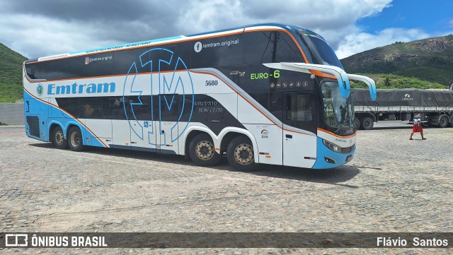 Emtram 5680 na cidade de Milagres, Bahia, Brasil, por Flávio  Santos. Número da foto: #12942373.