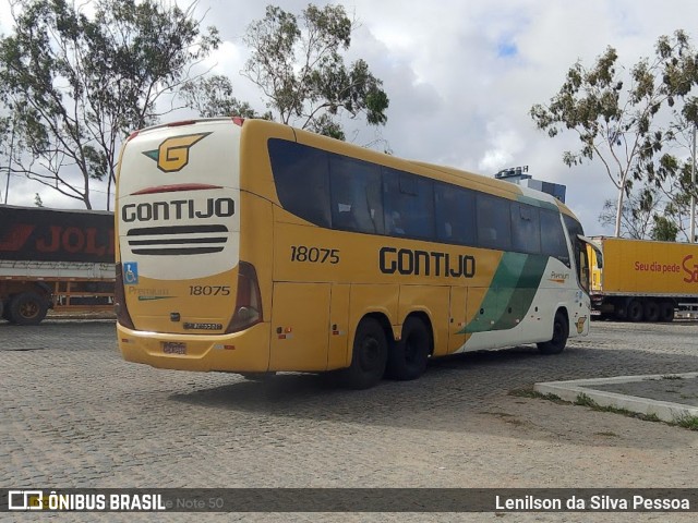 Empresa Gontijo de Transportes 18075 na cidade de Caruaru, Pernambuco, Brasil, por Lenilson da Silva Pessoa. Número da foto: #12943783.