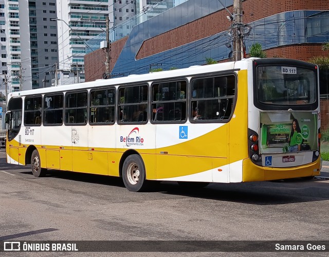 Belém Rio Transportes BD-117 na cidade de Belém, Pará, Brasil, por Samara Goes. Número da foto: #12942663.