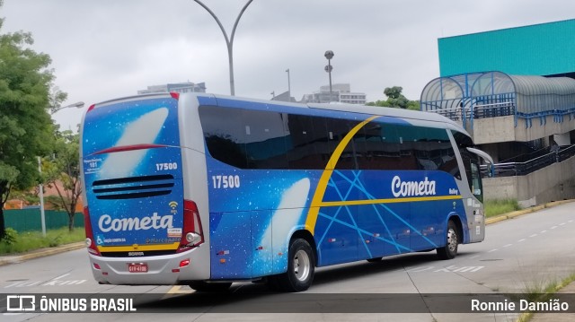 Viação Cometa 17500 na cidade de São Paulo, São Paulo, Brasil, por Ronnie Damião. Número da foto: #12942652.