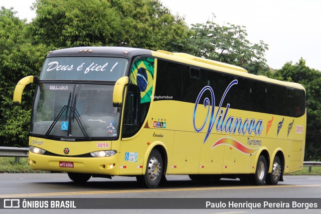 Vilanova Turismo 3010 na cidade de Barra do Piraí, Rio de Janeiro, Brasil, por Paulo Henrique Pereira Borges. Número da foto: #12943727.