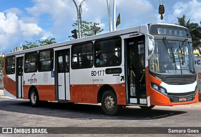 Belém Rio Transportes BD-177 na cidade de Belém, Pará, Brasil, por Samara Goes. Número da foto: #12942655.