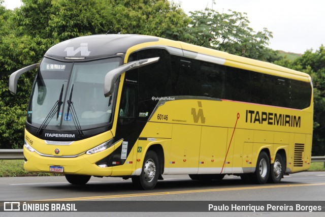 Viação Nova Itapemirim 60146 na cidade de Barra do Piraí, Rio de Janeiro, Brasil, por Paulo Henrique Pereira Borges. Número da foto: #12943593.