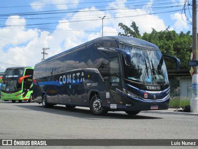 Viação Cometa 724523 na cidade de São Paulo, São Paulo, Brasil, por Luis Nunez. Número da foto: #12942916.