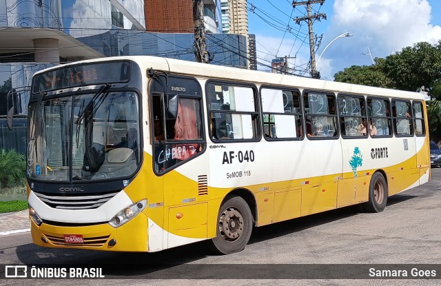 Viação Forte AF-040 na cidade de Belém, Pará, Brasil, por Samara Goes. Número da foto: #12942661.