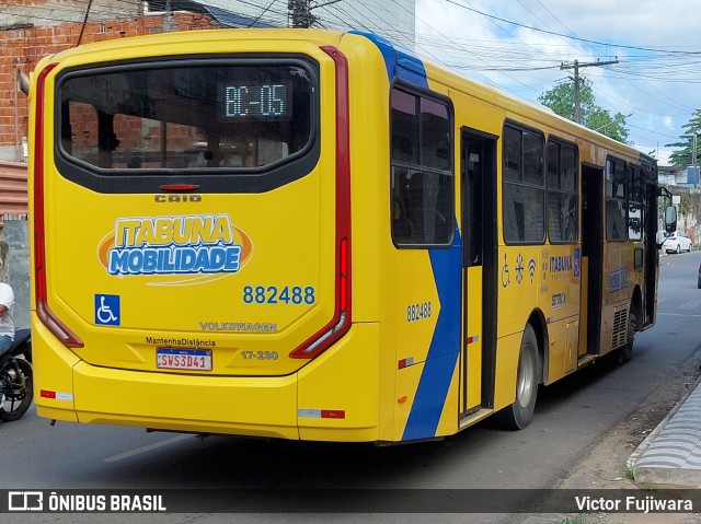 ATT - Atlântico Transportes e Turismo 882488 na cidade de Itabuna, Bahia, Brasil, por Victor Fujiwara. Número da foto: #12942512.