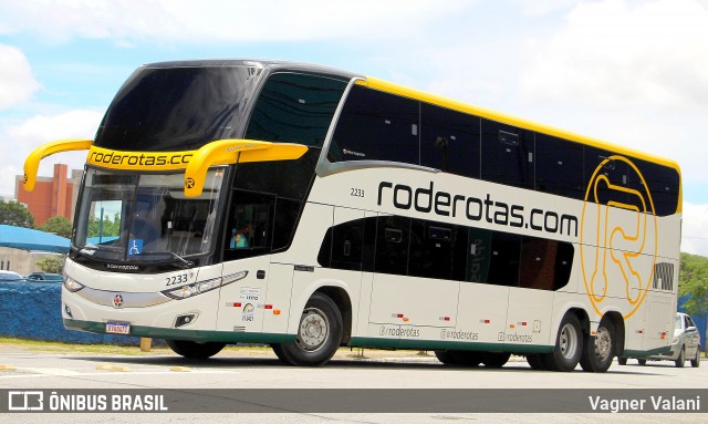 RodeRotas - Rotas de Viação do Triângulo 2233 na cidade de São Paulo, São Paulo, Brasil, por Vagner Valani. Número da foto: #12944666.