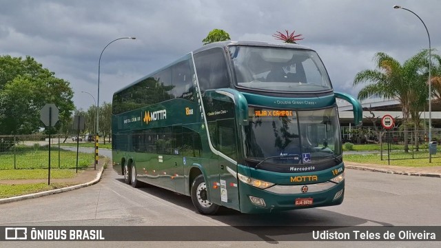 Viação Motta 18008 na cidade de Brasília, Distrito Federal, Brasil, por Udiston Teles de Oliveira. Número da foto: #12942346.