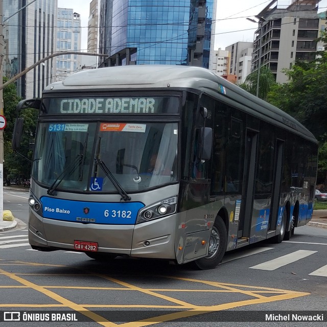 Viação Paratodos > São Jorge > Metropolitana São Paulo > Mobibrasil 6 3182 na cidade de São Paulo, São Paulo, Brasil, por Michel Nowacki. Número da foto: #12945014.