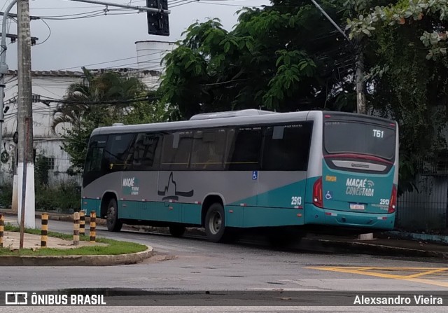 SIT Macaé Transportes 2513 na cidade de Macaé, Rio de Janeiro, Brasil, por Alexsandro Vieira. Número da foto: #12942599.