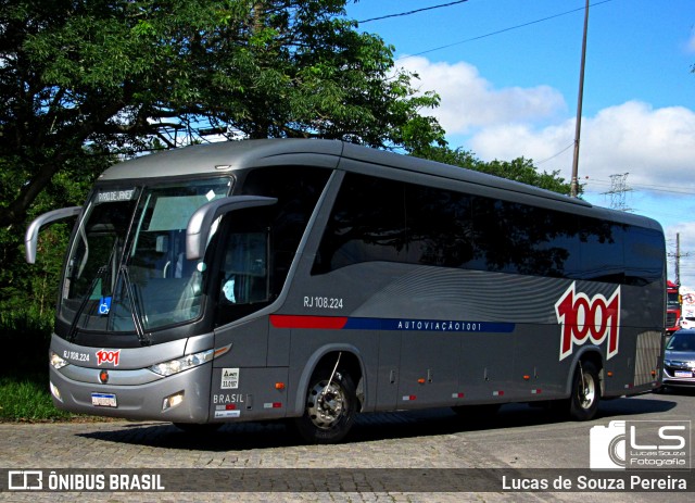 Auto Viação 1001 RJ 108.224 na cidade de Campos dos Goytacazes, Rio de Janeiro, Brasil, por Lucas de Souza Pereira. Número da foto: #12942553.