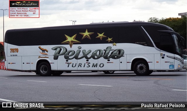 Peixoto Turismo 7070 na cidade de Aparecida, São Paulo, Brasil, por Paulo Rafael Peixoto. Número da foto: #12943578.