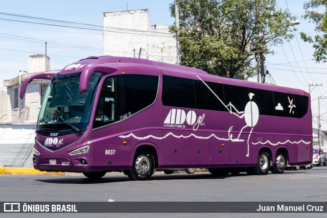 ADO - Autobuses de Oriente 8037 na cidade de Gustavo A. Madero, Ciudad de México, México, por Juan Manuel Cruz. Número da foto: #12945285.