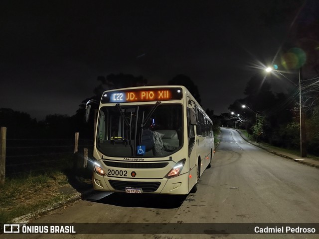 Expresso Azul 20002 na cidade de Pinhais, Paraná, Brasil, por Cadmiel Pedroso. Número da foto: #12944668.