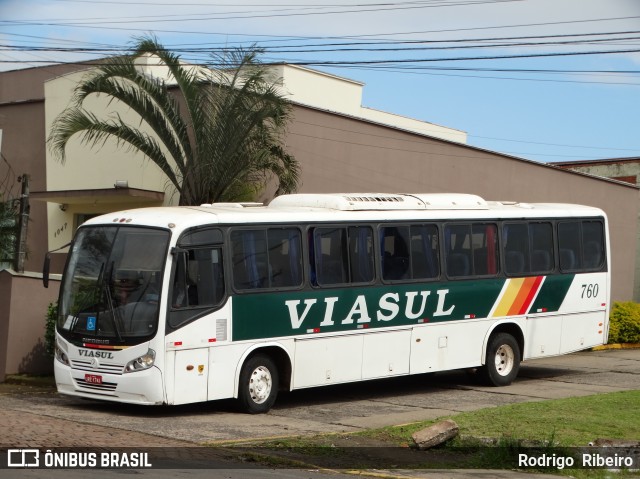 Viasul - Auto Viação Venâncio Aires 760 na cidade de Venâncio Aires, Rio Grande do Sul, Brasil, por Rodrigo  Ribeiro. Número da foto: #12945303.