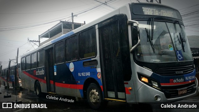 Transportes Machado RJ 162.040 na cidade de Magé, Rio de Janeiro, Brasil, por Calebe Andrade. Número da foto: #12942524.