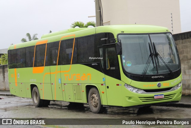 Tursan - Turismo Santo André 1052 na cidade de Barra do Piraí, Rio de Janeiro, Brasil, por Paulo Henrique Pereira Borges. Número da foto: #12943724.