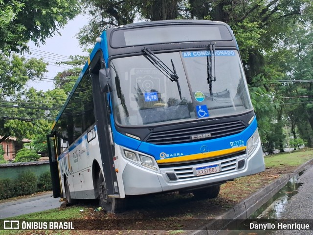 Transportes Barra D13176 na cidade de Rio de Janeiro, Rio de Janeiro, Brasil, por Danyllo Henrique. Número da foto: #12942279.