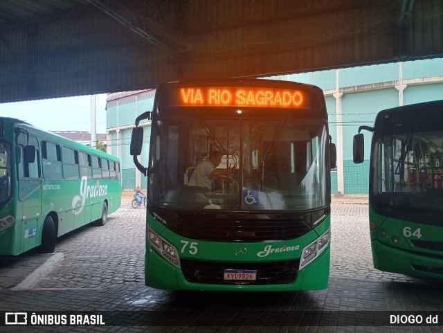 Viação Graciosa 75 na cidade de Paranaguá, Paraná, Brasil, por DIOGO dd. Número da foto: #12944963.