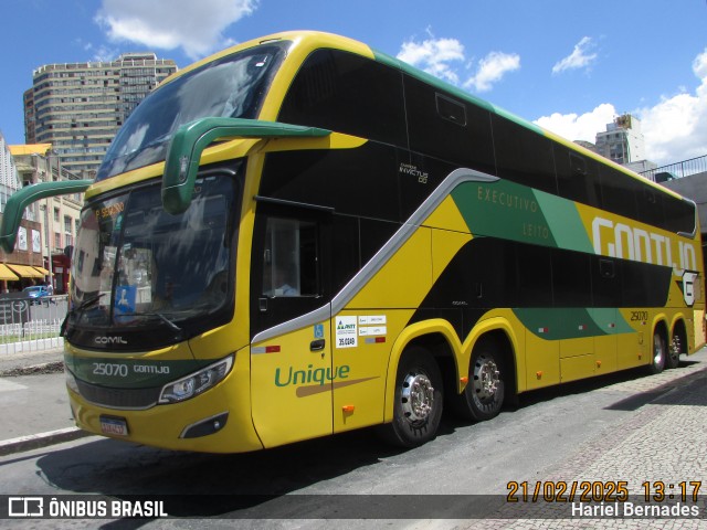 Empresa Gontijo de Transportes 25070 na cidade de Belo Horizonte, Minas Gerais, Brasil, por Hariel Bernades. Número da foto: #12942972.