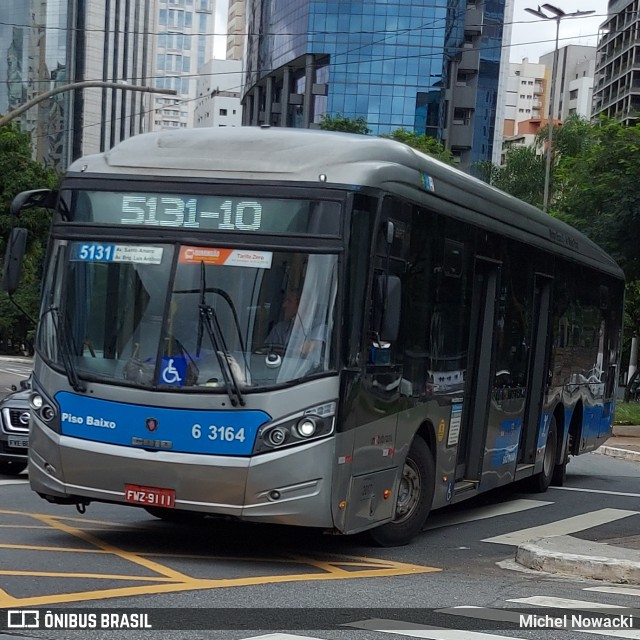 Viação Paratodos > São Jorge > Metropolitana São Paulo > Mobibrasil 6 3164 na cidade de São Paulo, São Paulo, Brasil, por Michel Nowacki. Número da foto: #12945031.