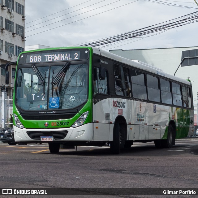 Via Verde Transportes Coletivos 0525017 na cidade de Manaus, Amazonas, Brasil, por Gilmar Porfírio. Número da foto: #12943426.