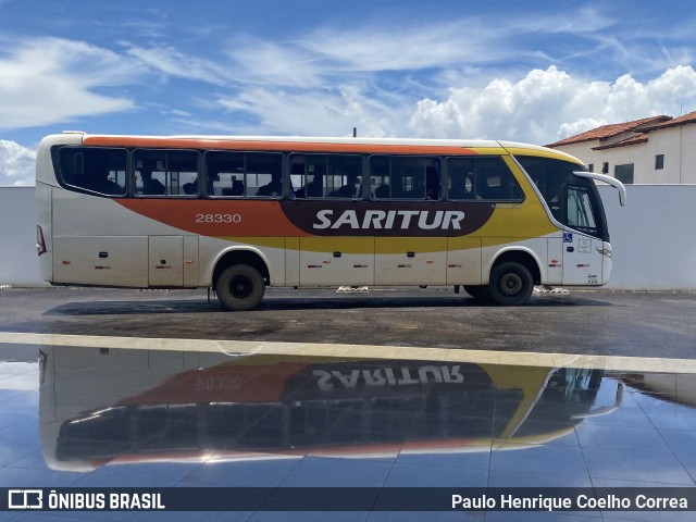 Saritur - Santa Rita Transporte Urbano e Rodoviário 28330 na cidade de Capelinha, Minas Gerais, Brasil, por Paulo Henrique Coelho Correa. Número da foto: #12944119.