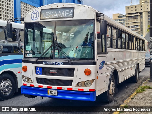 ATD - AutoTransportes Desamparados 73 na cidade de Catedral, San José, San José, Costa Rica, por Andrés Martínez Rodríguez. Número da foto: #12943590.