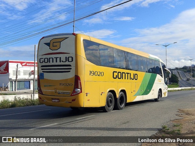 Empresa Gontijo de Transportes 19020 na cidade de Caruaru, Pernambuco, Brasil, por Lenilson da Silva Pessoa. Número da foto: #12943811.