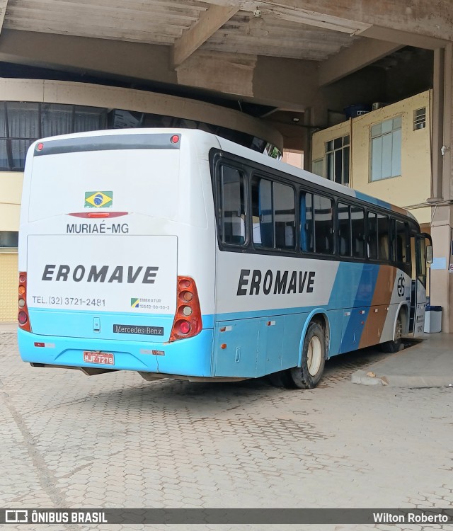 Transporte Coletivo Eromave 1090 na cidade de Muriaé, Minas Gerais, Brasil, por Wilton Roberto. Número da foto: #12942851.
