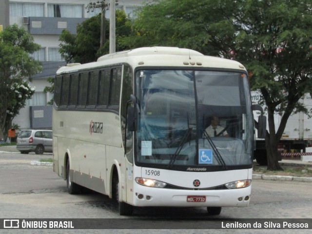 Kaissara - Viação Caiçara 15908 na cidade de Caruaru, Pernambuco, Brasil, por Lenilson da Silva Pessoa. Número da foto: #12943890.