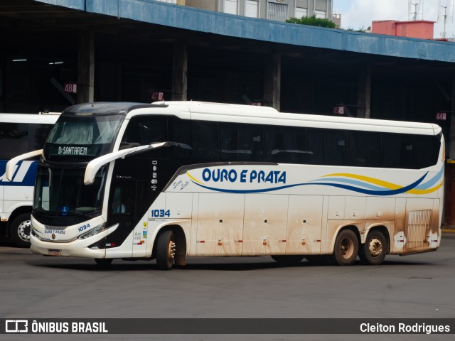 Viação Ouro e Prata 1034 na cidade de Porto Alegre, Rio Grande do Sul, Brasil, por Cleiton Rodrigues. Número da foto: #12944506.