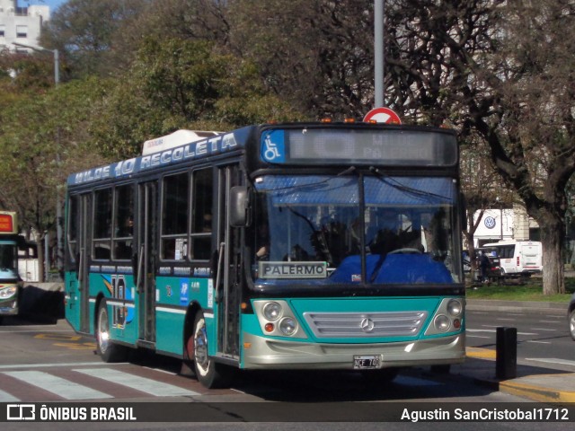 Linea 10 140 na cidade de Ciudad Autónoma de Buenos Aires, Argentina, por Agustin SanCristobal1712. Número da foto: #12944030.