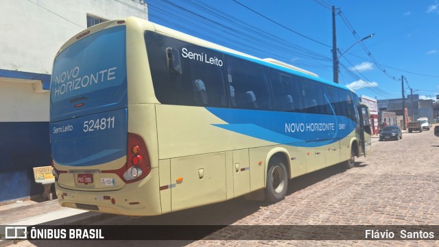 Viação Novo Horizonte 524811 na cidade de Barra da Estiva, Bahia, Brasil, por Flávio  Santos. Número da foto: #12943704.