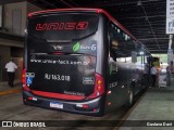 Transportes Única Petrópolis RJ 163.018 na cidade de Nova Iguaçu, Rio de Janeiro, Brasil, por Gustavo Davi. Número da foto: #:id.