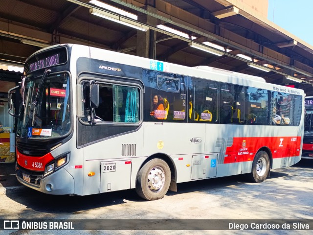 Allibus Transportes 4 5381 na cidade de São Paulo, São Paulo, Brasil, por Diego Cardoso da Silva. Número da foto: #12946343.