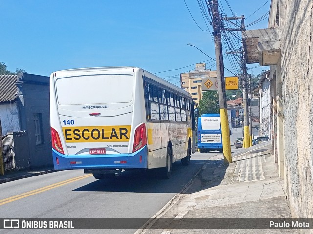 Planalto Transporte e Turismo 140 na cidade de Ribeirão Pires, São Paulo, Brasil, por Paulo Mota. Número da foto: #12946608.