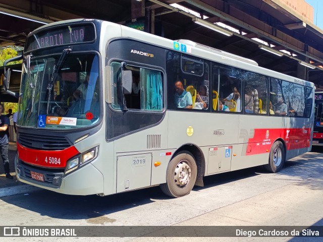 Allibus Transportes 4 5084 na cidade de São Paulo, São Paulo, Brasil, por Diego Cardoso da Silva. Número da foto: #12946338.