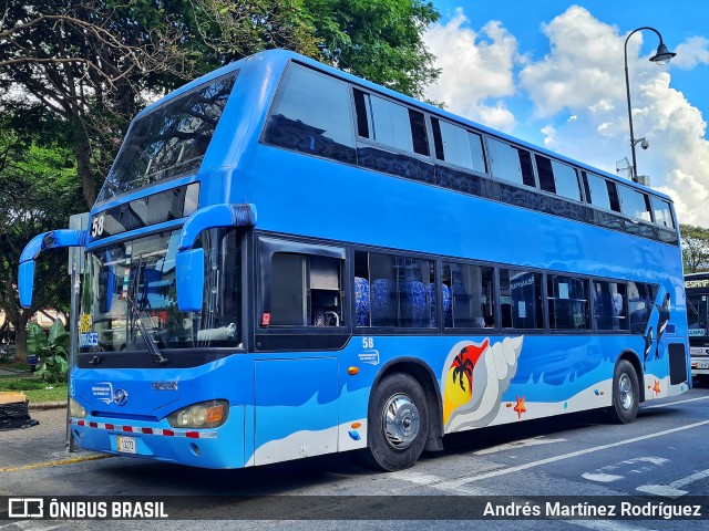 Autotransportes San Antonio 58 na cidade de Catedral, San José, San José, Costa Rica, por Andrés Martínez Rodríguez. Número da foto: #12946906.