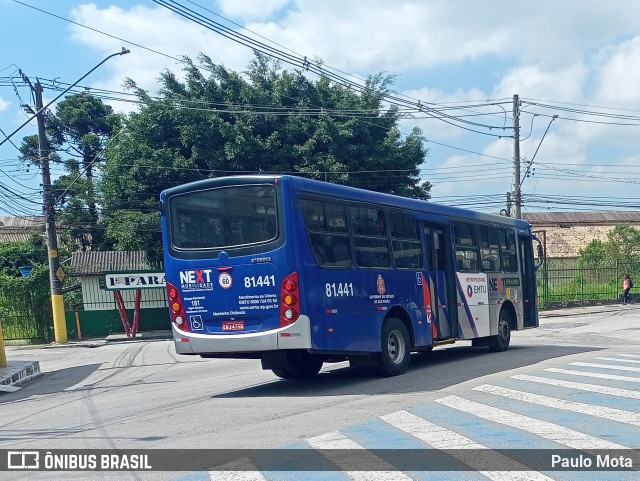 Next Mobilidade - ABC Sistema de Transporte 81.441 na cidade de Ribeirão Pires, São Paulo, Brasil, por Paulo Mota. Número da foto: #12946611.