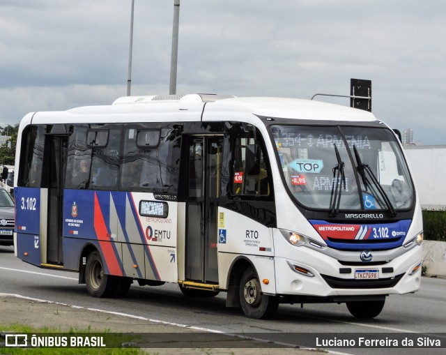 RTO - Reserva Técnica Operacional 3.102 na cidade de São Paulo, São Paulo, Brasil, por Luciano Ferreira da Silva. Número da foto: #12946816.